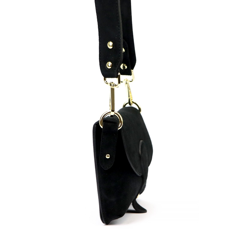 skóra zamsz Damski torebki skórzane Luka 24-071 INSTAGRAMKA