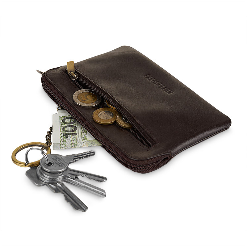 Etui na klucze CLASSIC brazowy