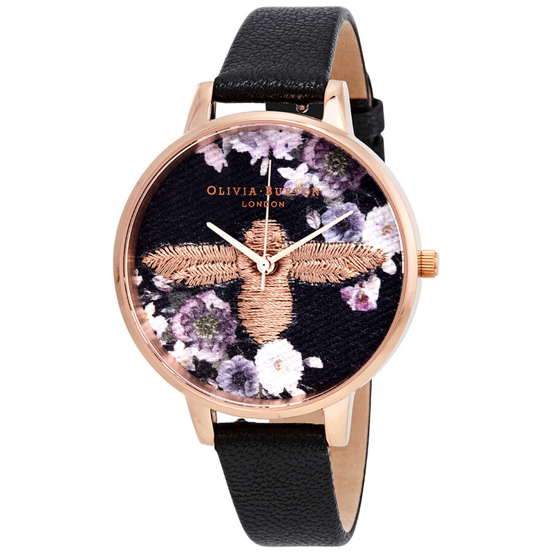 Zegarek OLIVIA BURTON OB16EM02. Kwarcowy, Kolor czarny. Kobieta.