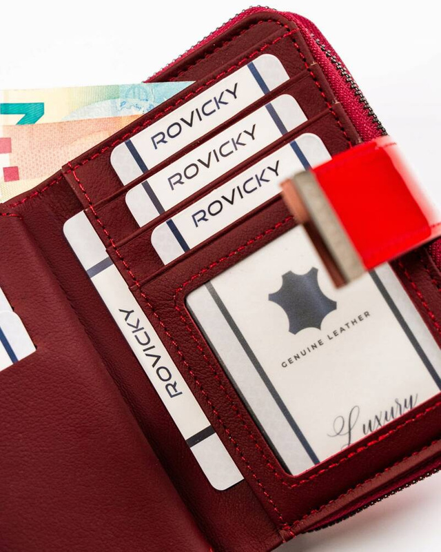 Damska kompaktowa portmonetka 4U Cavaldi z RFID