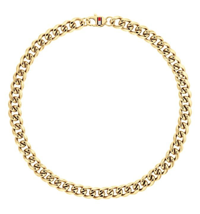 Biżuteria TOMMY HILFIGER 2790605. Naszyjnik, Kolor złoty. Mężczyzna.