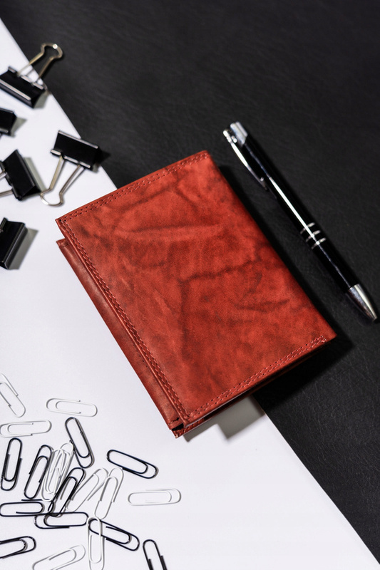 Skórzany męski portfel Wild N4-CHM-NL RFID