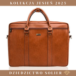 Skórzana torba na ramię laptopa Solier SL03 KILBRIDGE