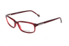 Okulary ERMENEGILDO ZEGNA VZ35380954. Okulary, Kolor czerwony. Unisex.