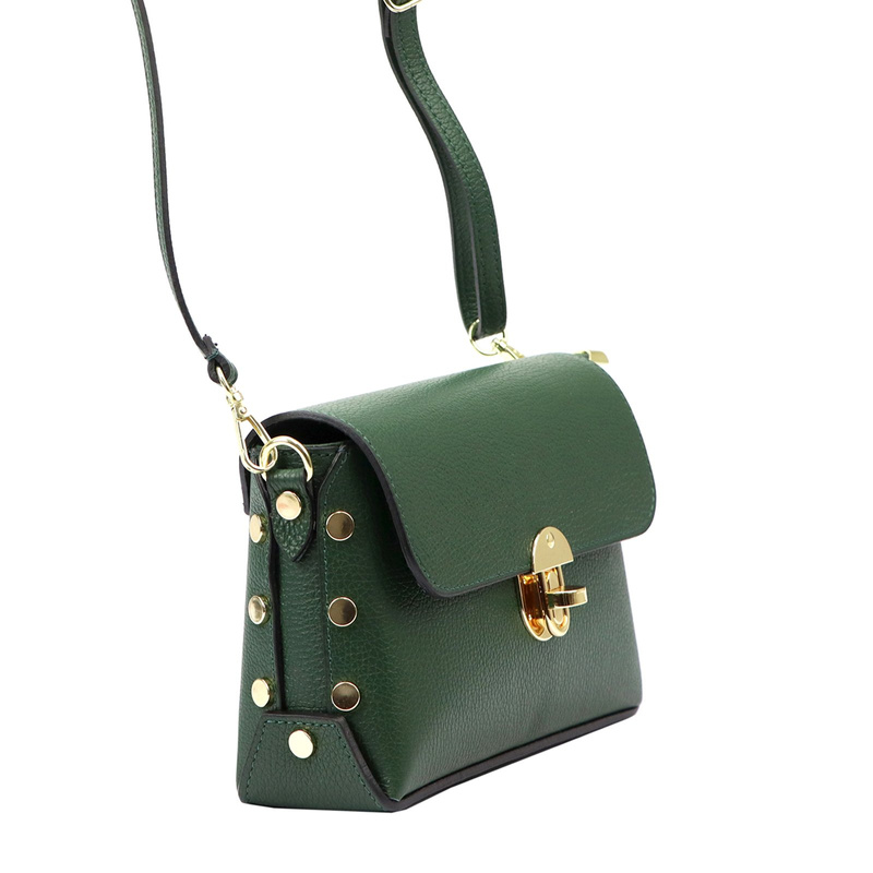 Luka damska listonoszka torebka przez ramię skóra naturalna stylowa