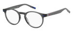 Okulary TOMMY HILFIGER TH-1926-KAC. Okulary, Kolor szary przezroczysty. Niemowlę.