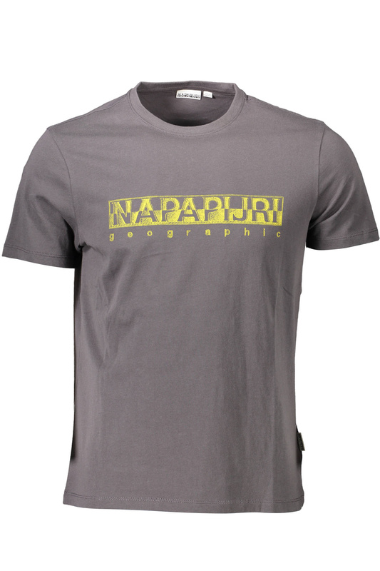 T-SHIRT MĘSKI Z KRÓTKIM RĘKAWEM NAPAPIJRI SZARY