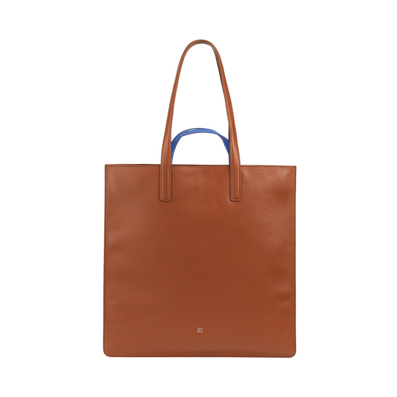 Duża shopperbag na ramię z kieszeniami od DUDU