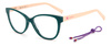 Okulary M MISSONI MMI0075IWBF31. Okulary, Kolor zielony. Kobieta.