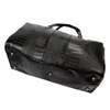 Gregorio Podróżna duża torba skórzana weekendowa dopinany pasek kieszenie