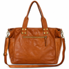 PELLE LAVATA Skórzana Torebka ShopperBag A4 Skórzana Old Look 3 Kieszenie