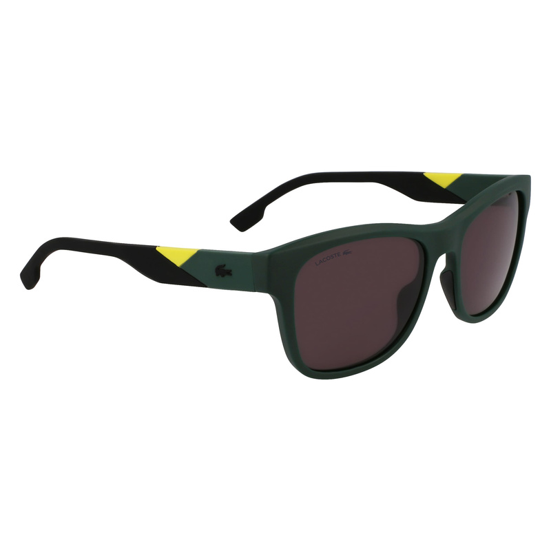 Okulary LACOSTE L6043S-301. Okulary przeciwsłoneczne, Kolor zielony. Mężczyzna.