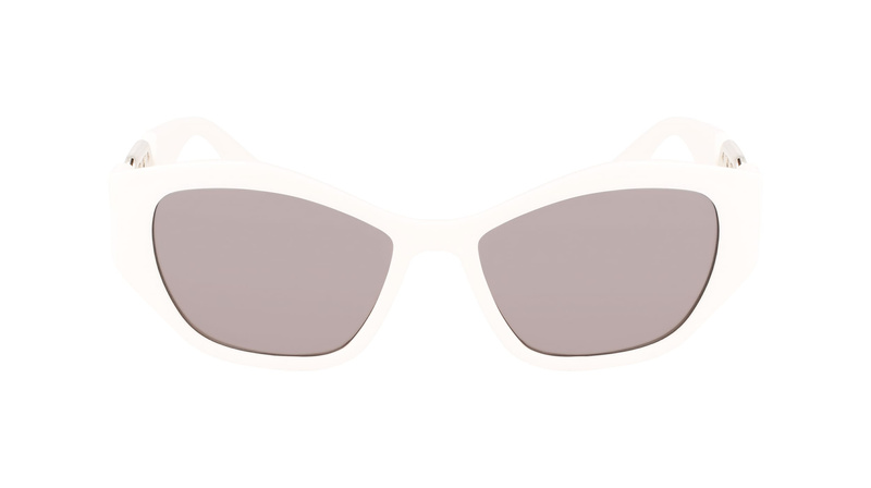 Okulary KARL LAGERFELD KL6086S-105. Okulary przeciwsłoneczne, Kolor biały. Kobieta.