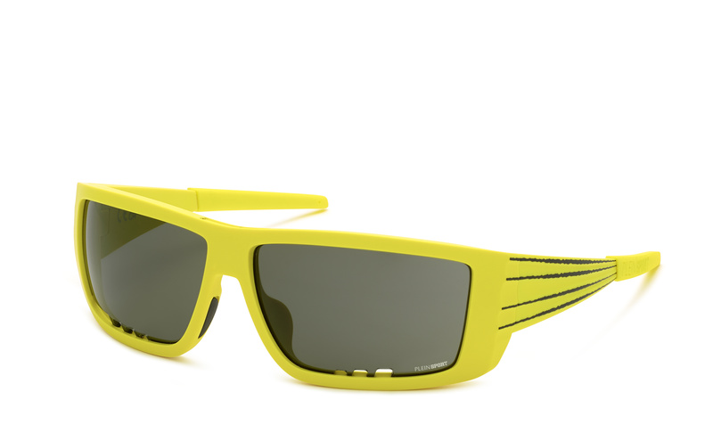 Okulary PHILIPP PLEIN SPORT SSP003-640YLW. Okulary przeciwsłoneczne, Kolor żółty. Mężczyzna.