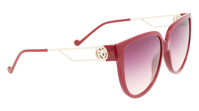 Okulary LIUJO LJ764SR-601. Okulary przeciwsłoneczne, Kolor czerwony. Kobieta.