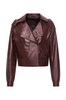 Modna Skórzana kurtka damska ramoneska stylowa Bukowski