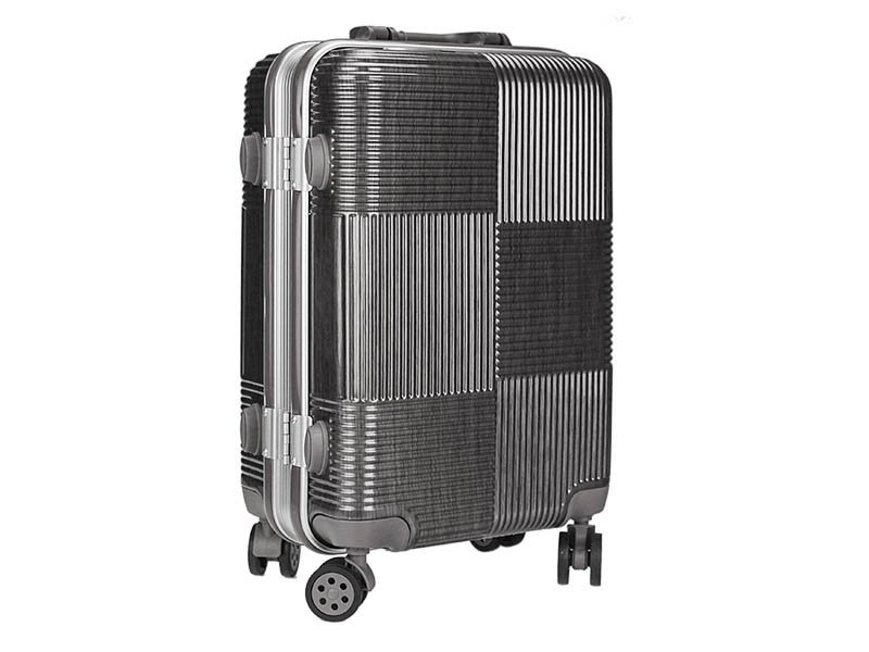 Mocne materiałowe walizki podróżne damskie Pierre Cardin DB1708 DIBAI02 PREMIUM x3 Z