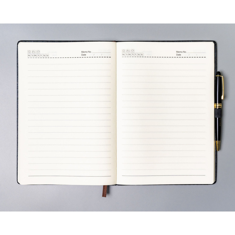 Notes w formacie B5 w szarym kolorze zadrukowany w linie - Peterson