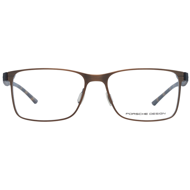 Okulary PORSCHE DESIGN P8346-55E. EYEGLASSES, Kolor brązowy. Mężczyzna.