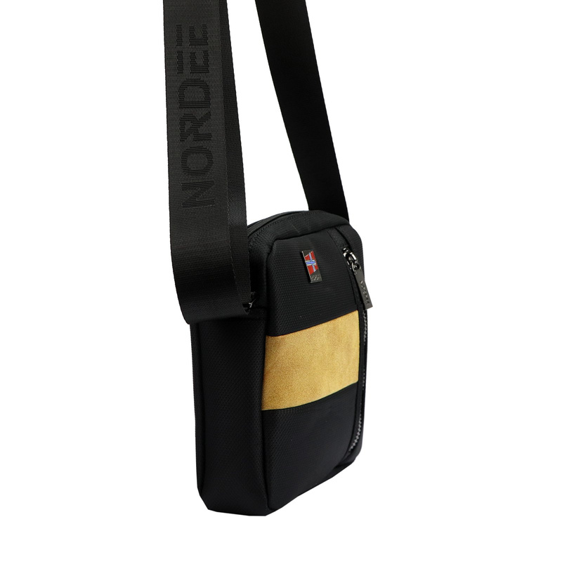 Nordee saszetka męska na ramię torba miejska z kieszeniami przez ramię