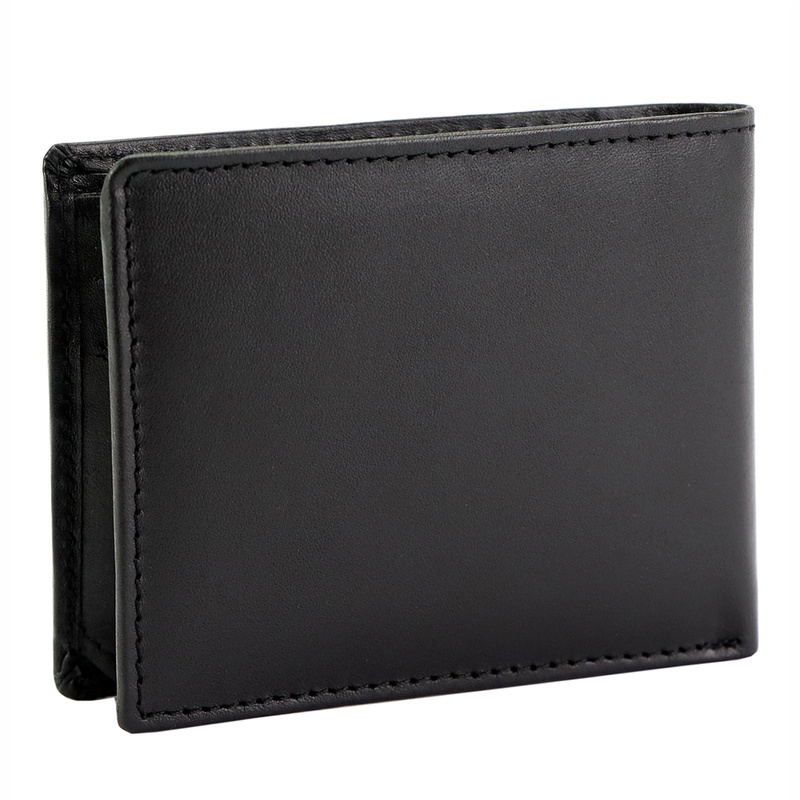 Nordee portfel męski skóra naturalna poziomy przezroczyste przegrody