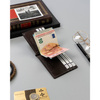 Skórzana banknotówka etui na karty z RFID Rovicky