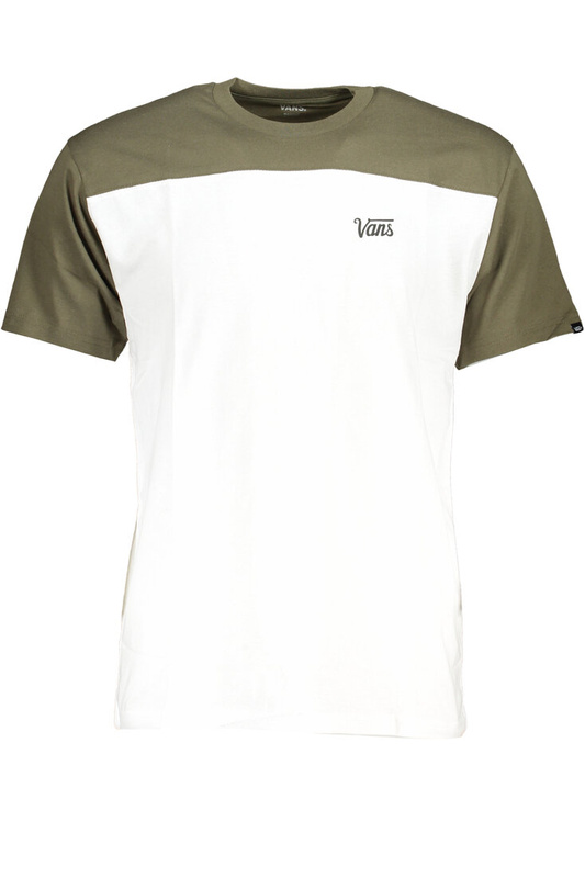 ZIELONY MĘSKI T-SHIRT Z KRÓTKIM RĘKAWEM VANS