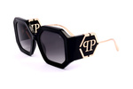 Okulary PHILIPP PLEIN SPP067-0700. Okulary przeciwsłoneczne, Kolor czarny. Kobieta.