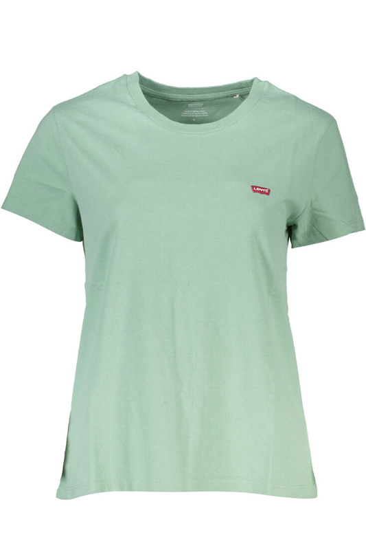 ZIELONY DAMSKI T-SHIRT Z KRÓTKIM RĘKAWEM LEVI&#39;S