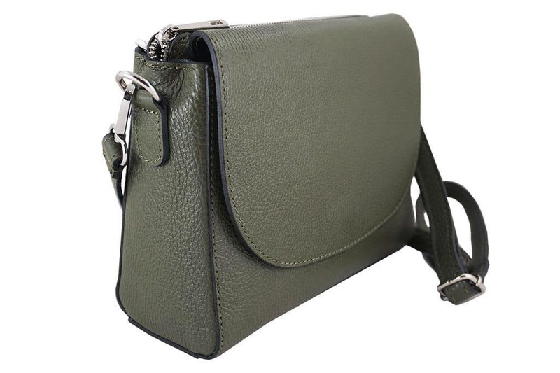 Torebka listonoszka damska - Barberin's - Beżowa