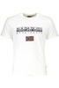 NAPAPIJRI T-SHIRT Z KRÓTKIM RĘKAWEM MĘSKI BIAŁY