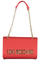 CZERWONA TORBA DAMSKA LOVE MOSCHINO
