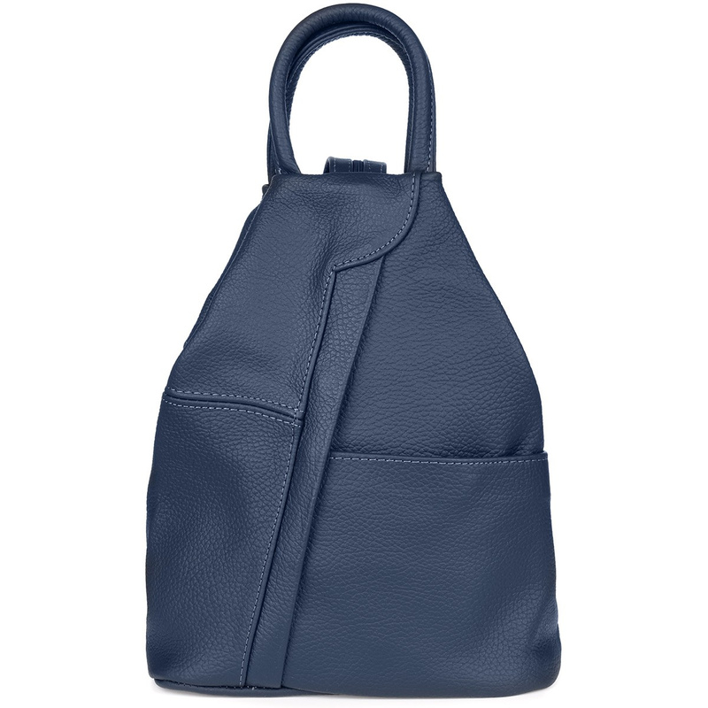 Plecak Damski Skórzany Trójkąt Pojemny Beltimore Q60