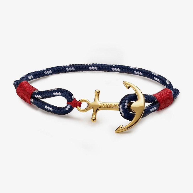 Biżuteria TOM HOPE TM0403. Bransoletka, Kolor niebieski. Unisex.
