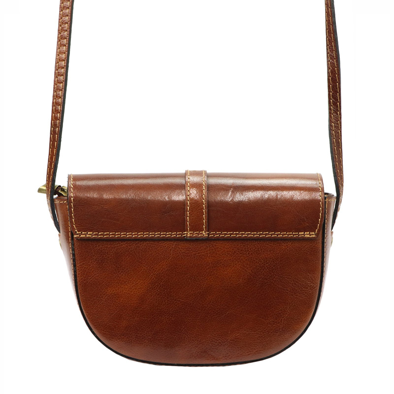 Gregorio damska listonoszka skóra naturalna torebka przez ramię z kieszenią