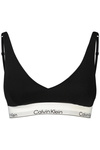 Czarny biustonosz trójkątny push-up Calvin Klein LV00QF8990