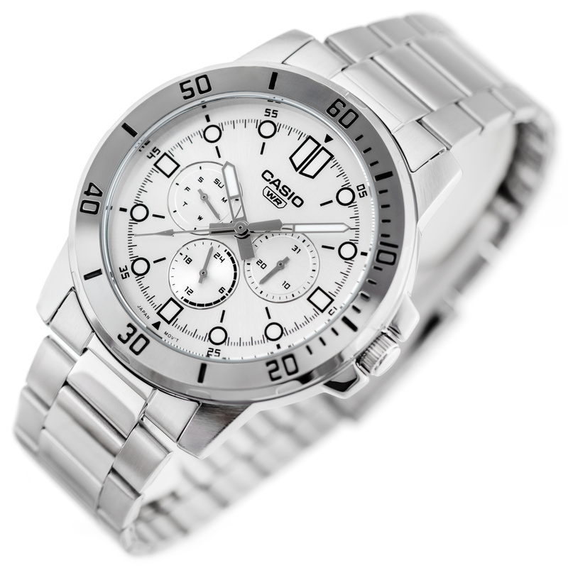 ZEGAREK MĘSKI CASIO MTP-VD300D-7E (zd268c) + BOX