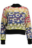 NIEBIESKI SWETER DESIGUAL DAMSKI
