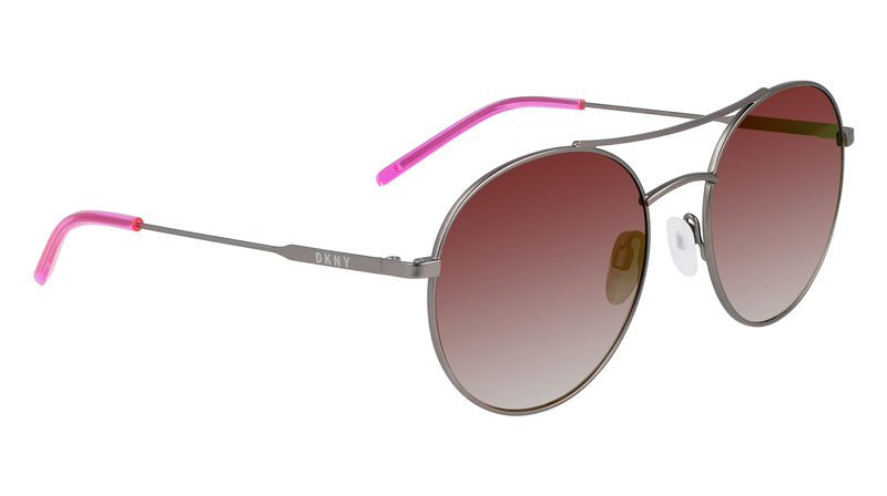 Okulary DKNY DK305S-033. Okulary przeciwsłoneczne, Kolor szary. Kobieta.