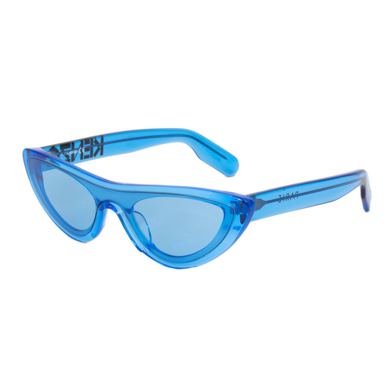 Okulary KENZO KZ40007I-84V. Okulary przeciwsłoneczne, Kolor niebieski. Kobieta.