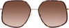 Okulary MICHAEL KORS MK1127J101413. Okulary przeciwsłoneczne, Kolor złoty. Kobieta.