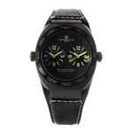 Zegarek MONTRES DE LUXE 09BK-3003. Kwarcowy, Kolor czarny. Unisex.