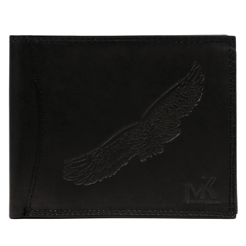 Skórzany męski portfel Money Kepper CDD 5600 BIRD