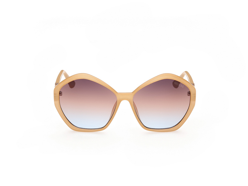 Okulary GUESS GU7813-5857F. Okulary przeciwsłoneczne, Kolor beżowy. Kobieta.