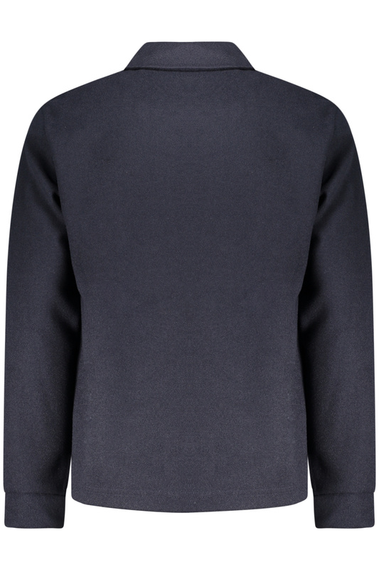 MĘSKA NIEBIESKA KOSZULKA Z DŁUGIM RĘKAWEM