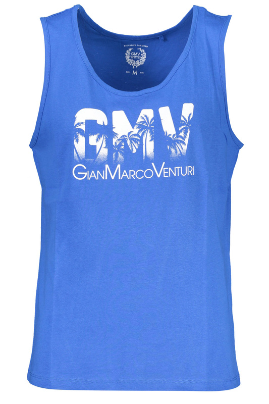 GIAN MARCO VENTURI MĘSKI NIEBIESKI TANK TOP