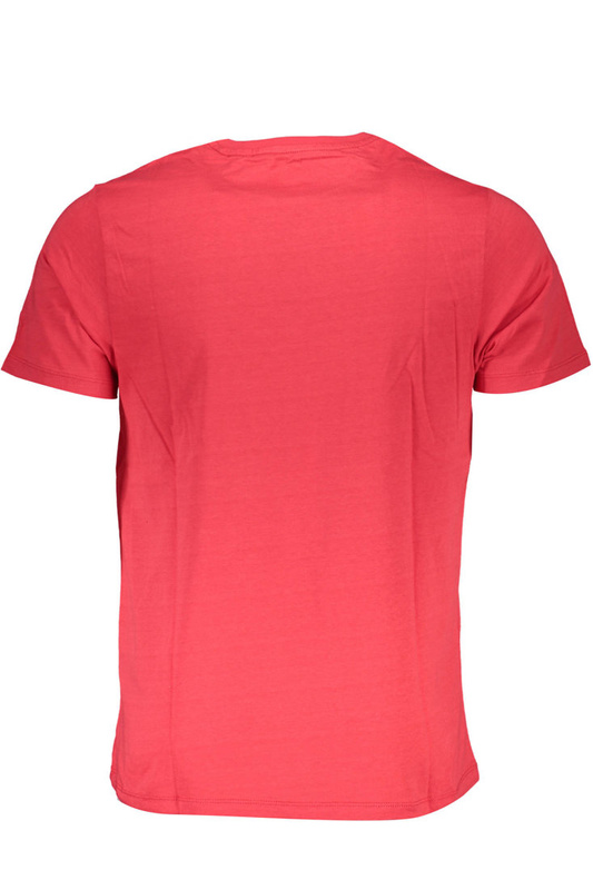 CZERWONY T-SHIRT MĘSKI Z KRÓTKIM RĘKAWEM GIAN MARCO VENTURI