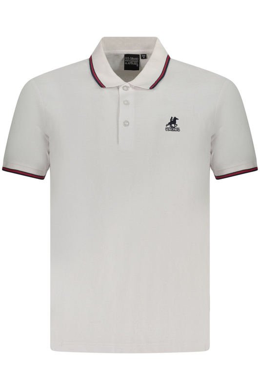 US GRAND POLO KRÓTKI RĘKAW MĘSKI BIAŁY