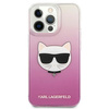Karl Lagerfeld KLHCP13LCTRP iPhone 13 Pro / 13 6,1" hardcase różowy/pink Choupette Head
