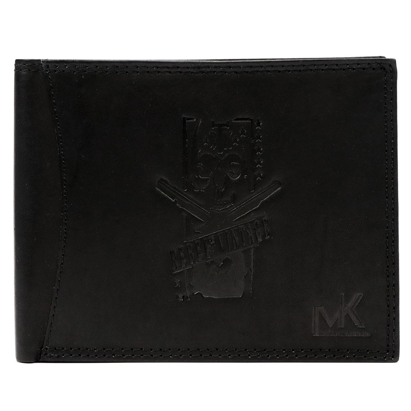 Money Kepper męski portfel REBEL VINTAGE skóra naturalna rozbudowany